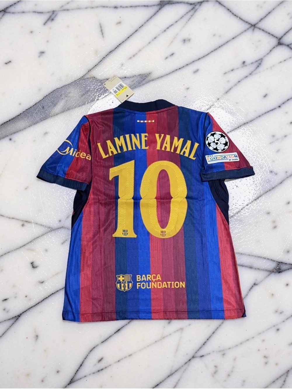 Lamine Yamal Barcelona 2025/2026 Home Jersey #10 Blaugrana Mens S-2XL